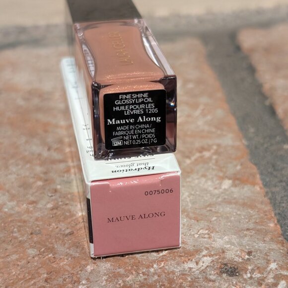 Laura Geller Fine Shine Glossy Lip Oil – Mauve Along NWT - Picture 3 of 5